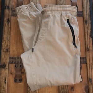 Under Armor tan joggers